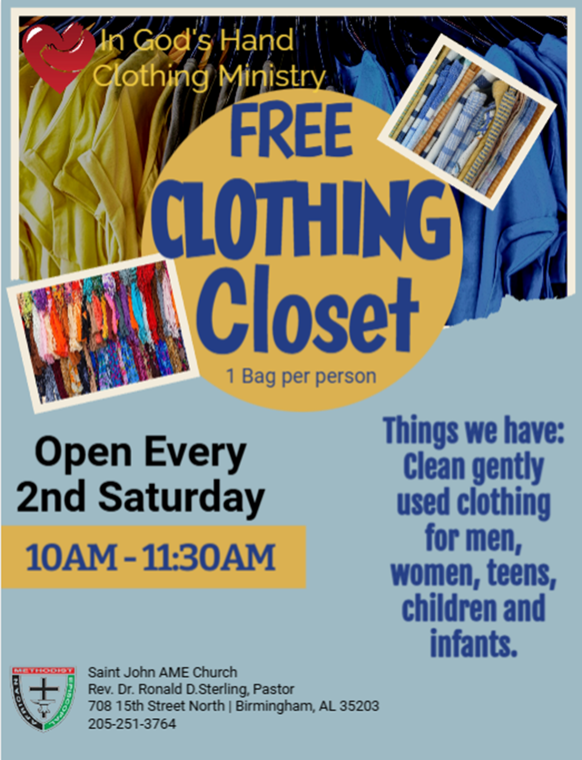 IGHCM Monthly Outreach Flyer